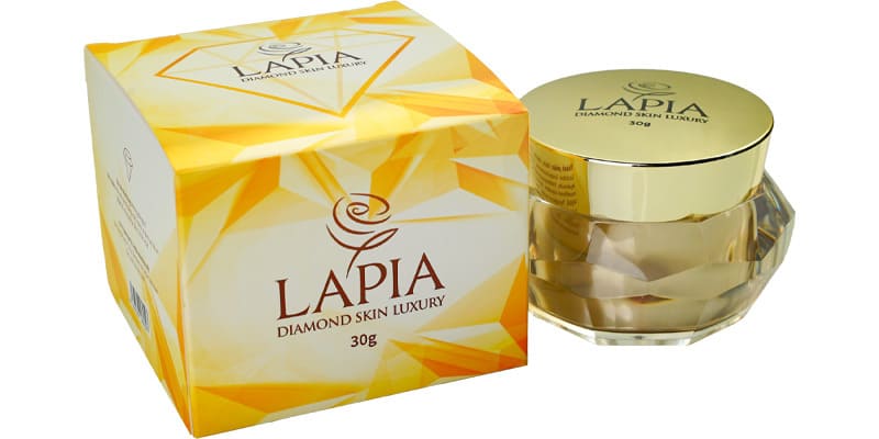 Kem kim cương Lapia đặc trị với các da mặt bị nám và tàn nhang