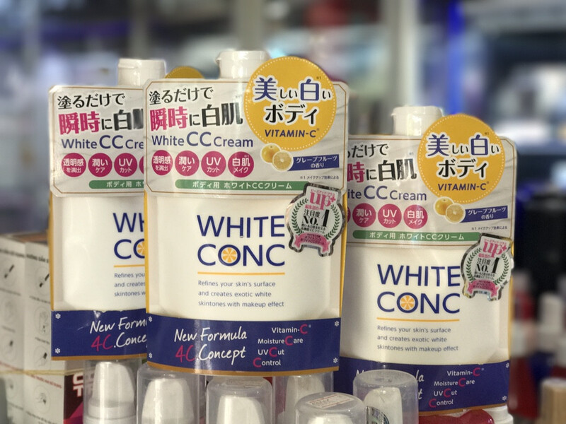 White conc là thương hiệu dưỡng thể nổi tiếng đến từ Nhật Bản